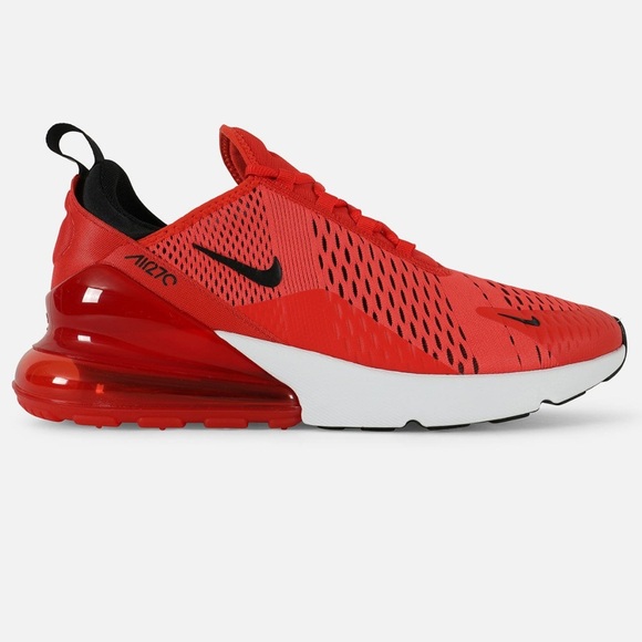 Nike Other - Air Max 270' Habanero Red /Black White Challenge Red Men's Sneaker Shoe